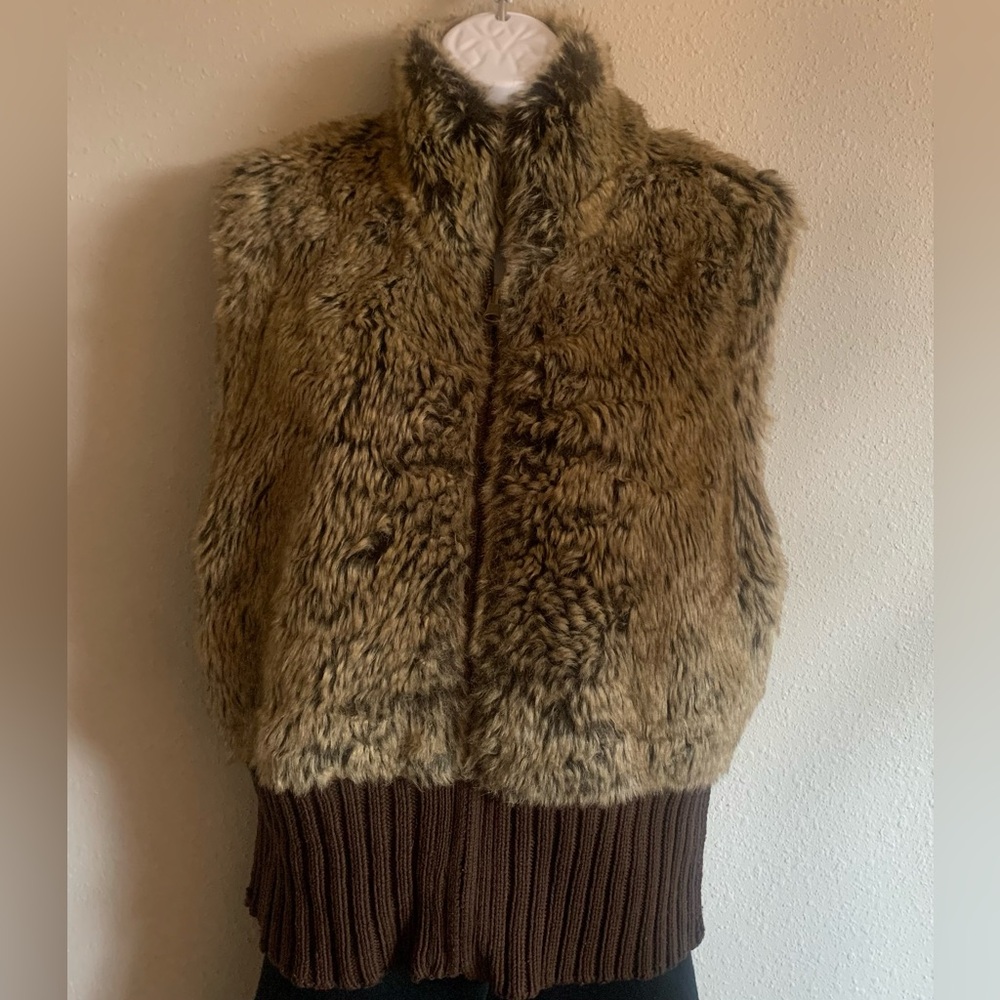 Parkhurst Faux Fur Reversible Vest